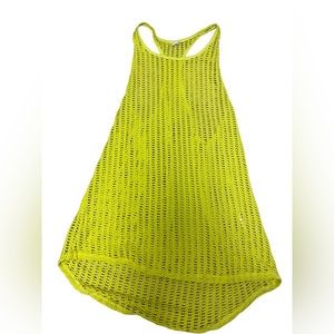 Bright Yellow Swim Coverup